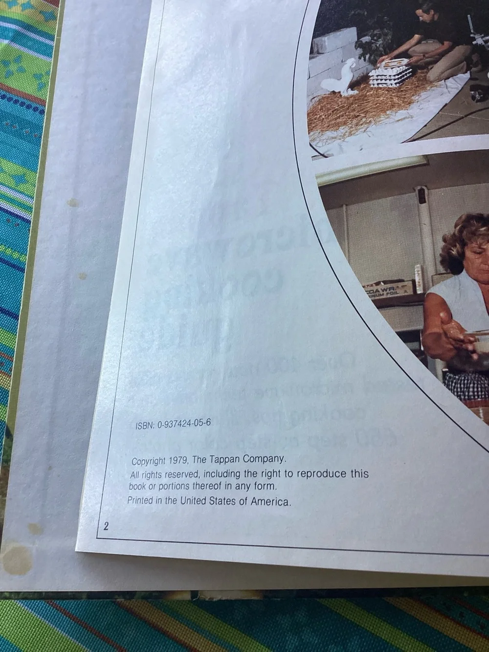 Tappan Microwave Cooking Guide - vintage 1979  Smoke Free home    LPP